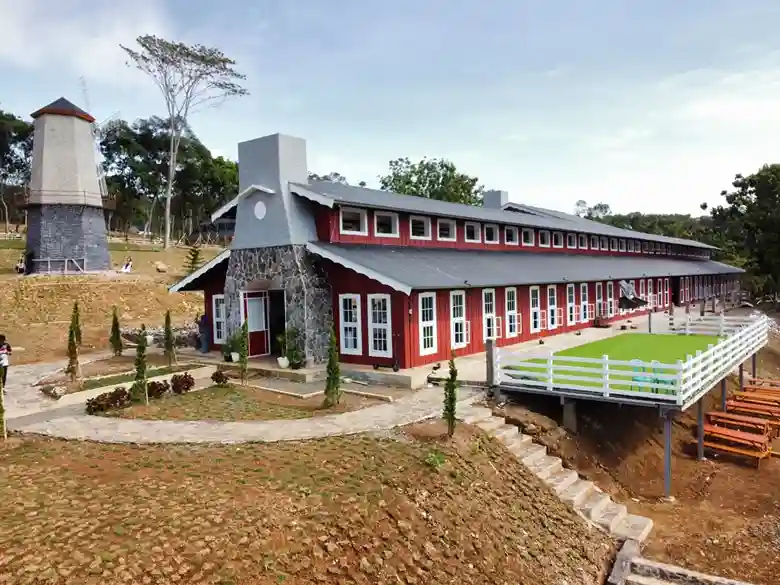 Suasana pedesaan asri